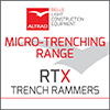 RTX 60 Trench Rammer with Extension Foot