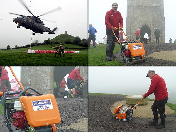 Altrad Belle Plate Compactor Takes Unusual Journey To Site