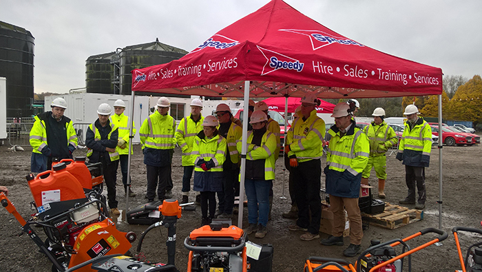 Altrad Belle with Speedy & Balfour Beatty