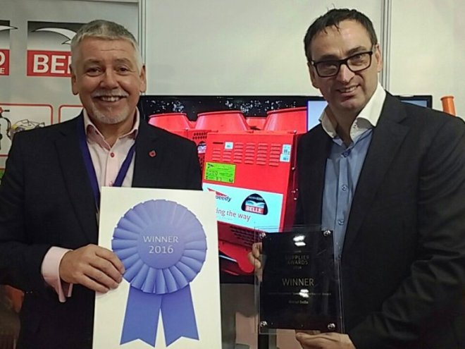 Capital Equipment Special Contribution Award 2016