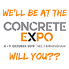 Altrad Belle are Exhibiting at the UK Concrete Expo 2019