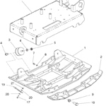 Baseplate Assembly - Hatz <br />(From 11th June 2007, Up To 31st December 2008)