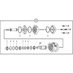 Hydraulic Motor - White