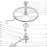 Spider Arm & Disc Assembly