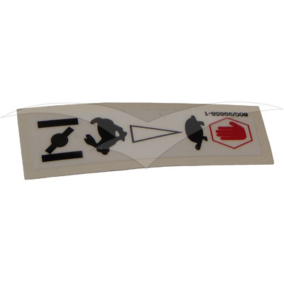 800/99858 - Throttle Decal