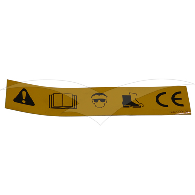 800/99912 - Decal Safety Strip (universal)