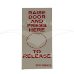 800/99903 - Decal Door Stay Release