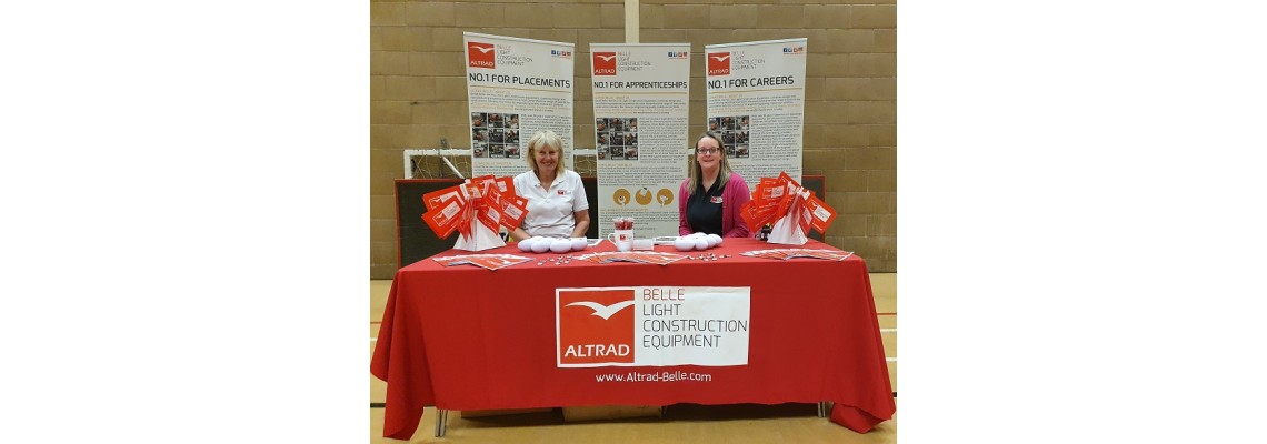 Altrad Belle attends Leek High School & Westwood College Career Fair 2022